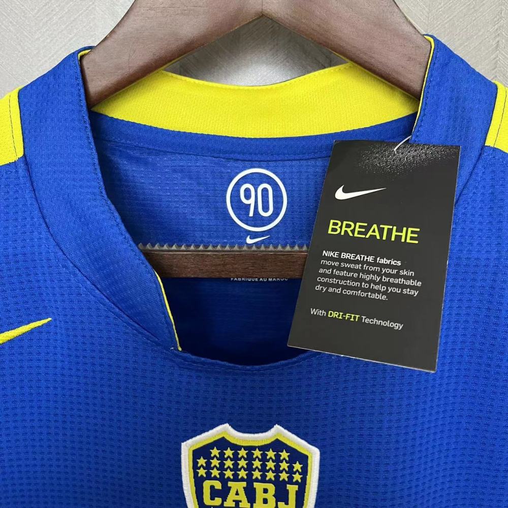 Retro 2004-05 Boca Juniors home Football jersey Retro