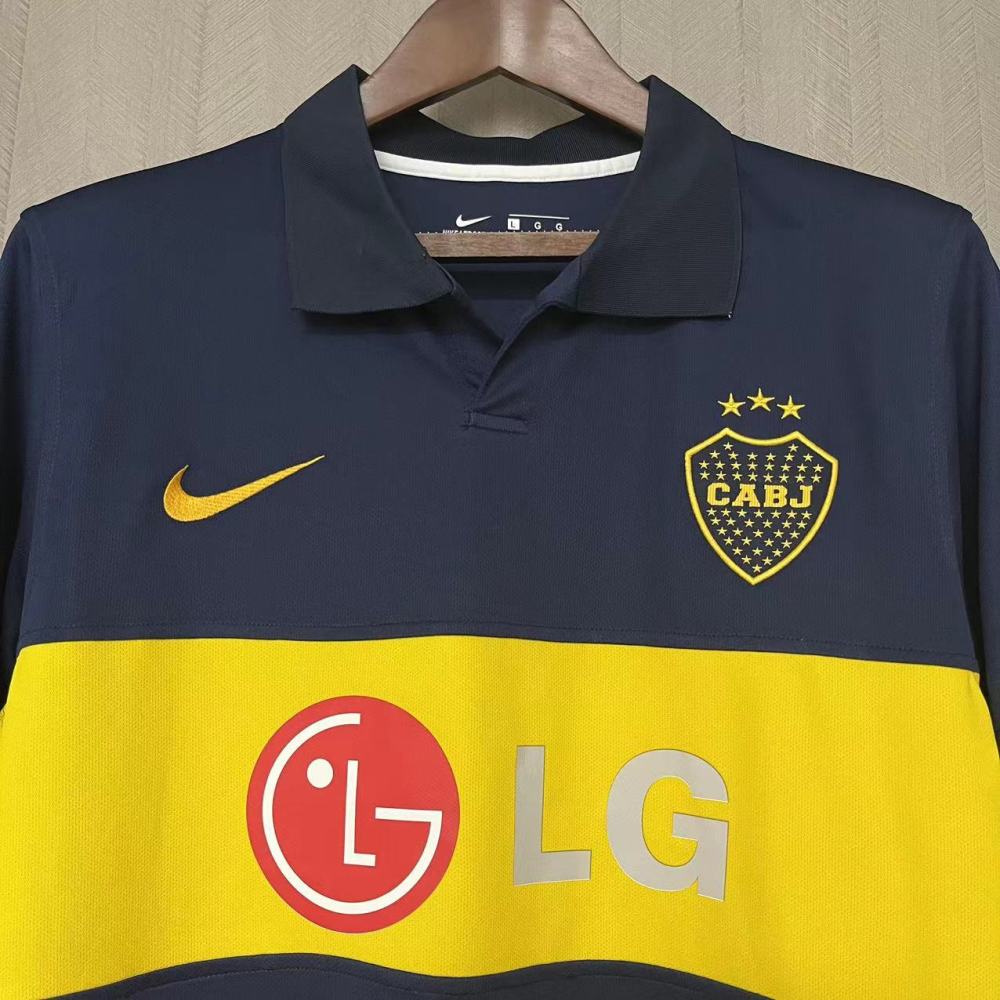 Retro 2009-10 Boca Juniors home Football jersey Retro 2010