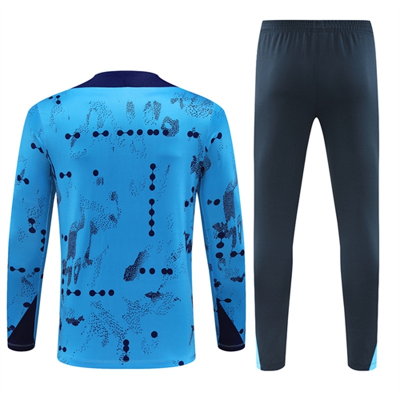 2024-25 Chelsea Light Blue Long Sleeve Training Suit