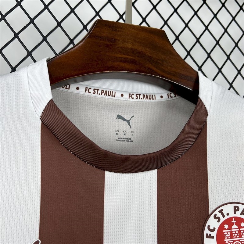 2025-26 St.. Pauli season home Football jersey