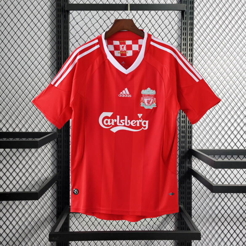 Retro 2008-10 Liverpool Home Football jersey retro