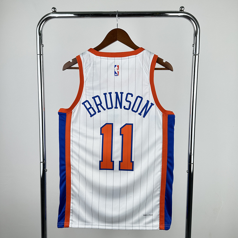 2025 New York Knicks 11 BRUNSON Basketball Jersey