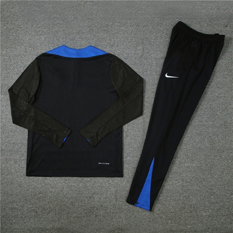 2024-25 Inter Milan Black [Player] Long Sleeve Training Suit