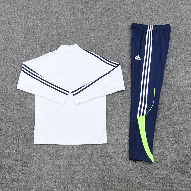2025-26 Real Madrid White Special Edition Long Sleeve Training Suit