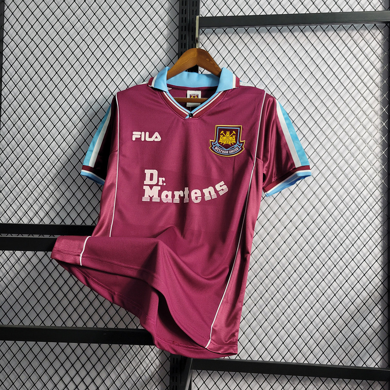 Retro 1999-01 West Ham United Home Football jersey retro