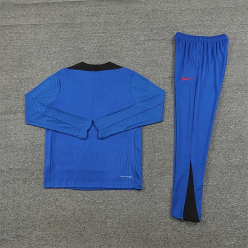2024-25 South Korea Colorful Blue Long Sleeve Training Suit