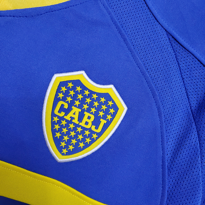 Retro 2003-04 Boca Juniors home Football jersey Retro
