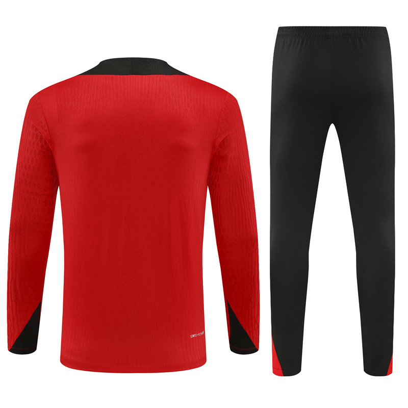 2024-25 Liverpool Half-Pull Training Suit Jersey Set