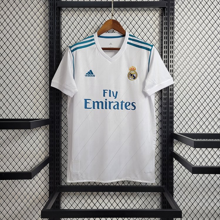Retro 2017-18 Real Madrid home RONALDO Benzema BALE Sergio Ramos ISCO KROOS MODRIC Football jersey retro