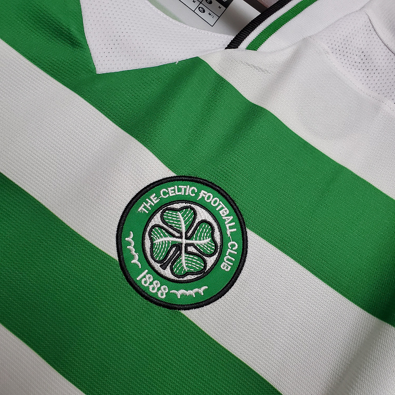 Retro 2001-03 Celtic FC Home football jersey retro