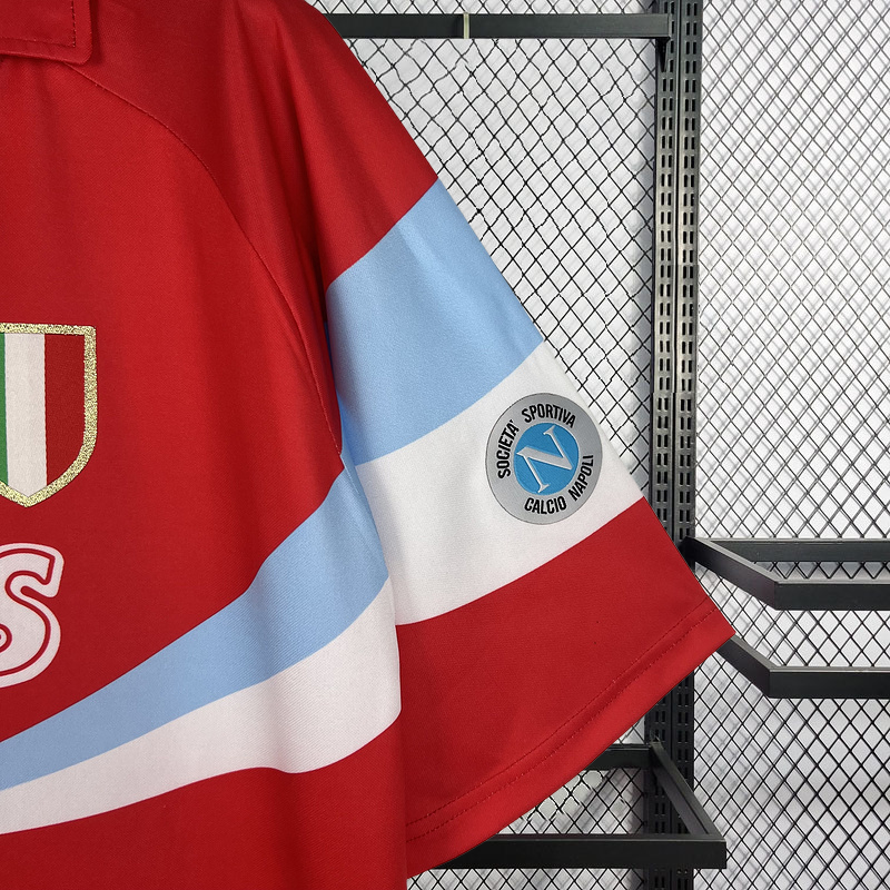 Retro 1990-91 Napoli Away Football jersey retro