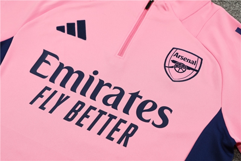 2024-25 Arsenal Pink Long Sleeve Training Suit