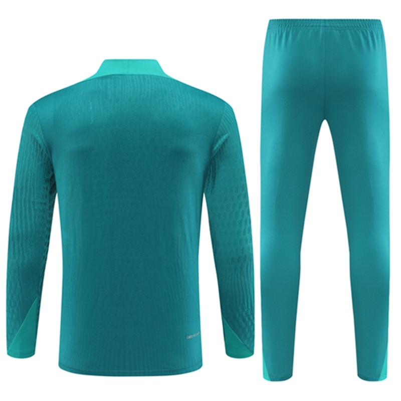 2024-25 Portugal Green Player Long Sleeve Training Suit
