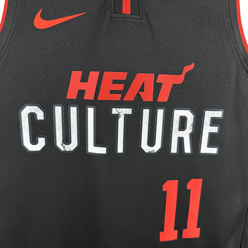 2024 NBA Miami Heat 11 JAQUEZ JR. Basketball Jersey