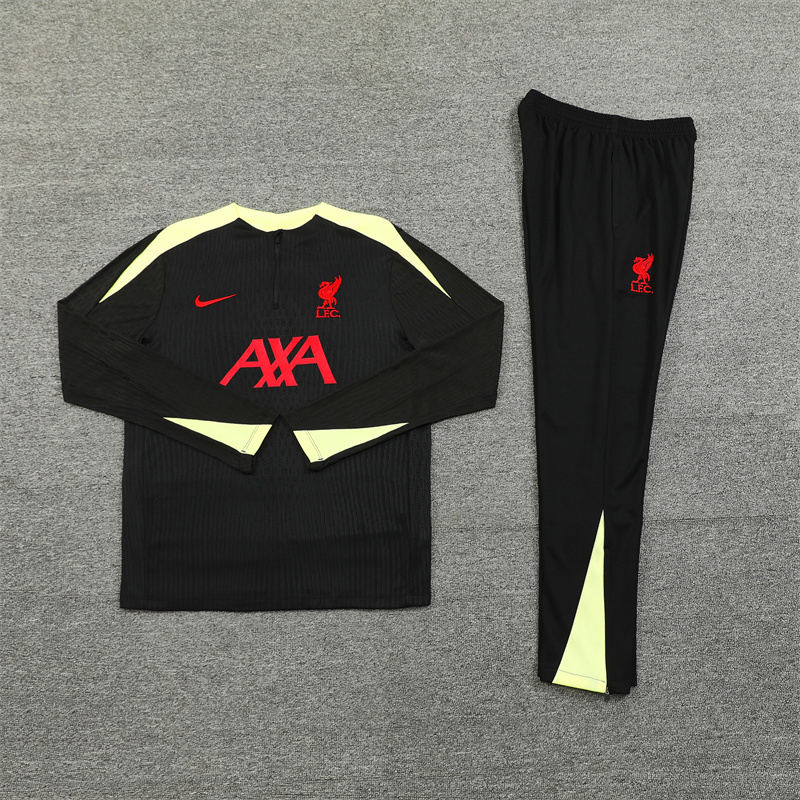 2024-25 Liverpool Half-Pull Training Suit Jersey Set