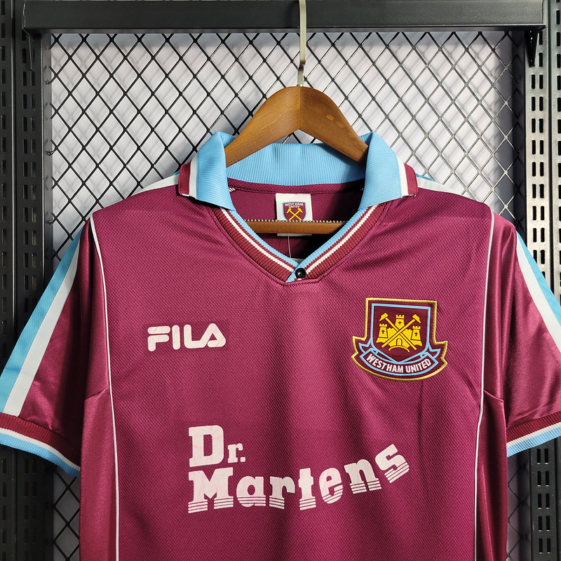 Retro 1999-01 West Ham United Home Football jersey retro