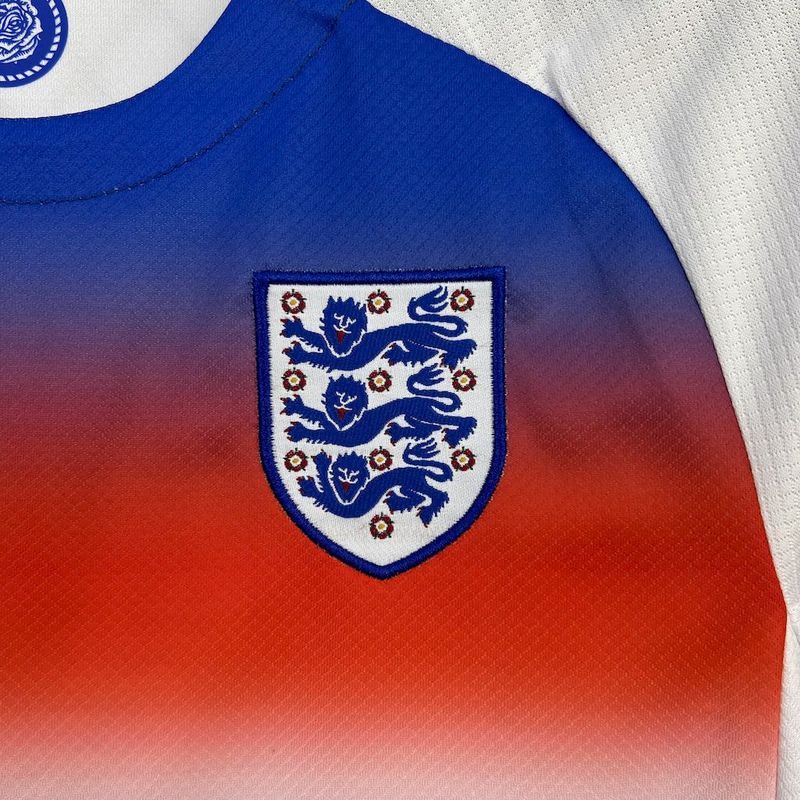 2025-26 England Home Kids Football Jersey Set