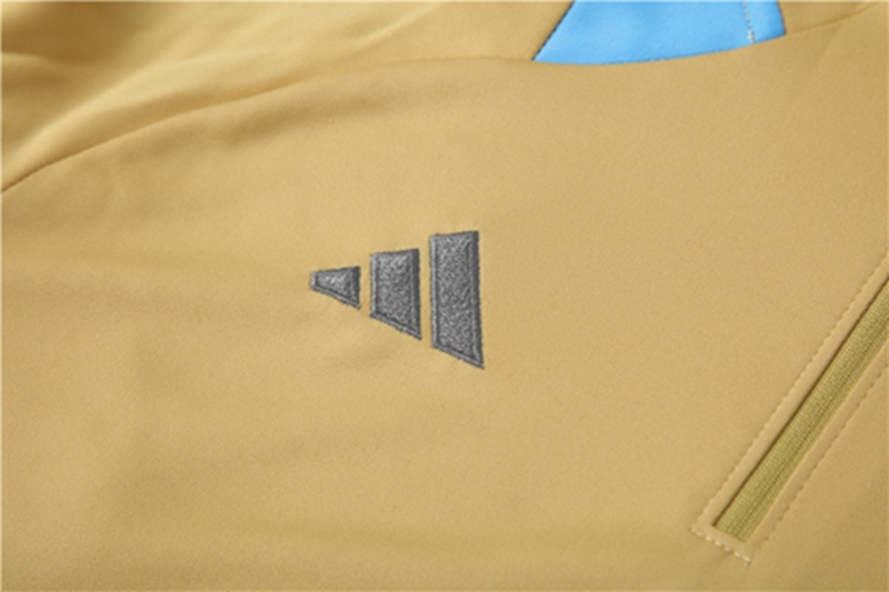 2024-25 Argentina Gold Long Sleeve Training Suit