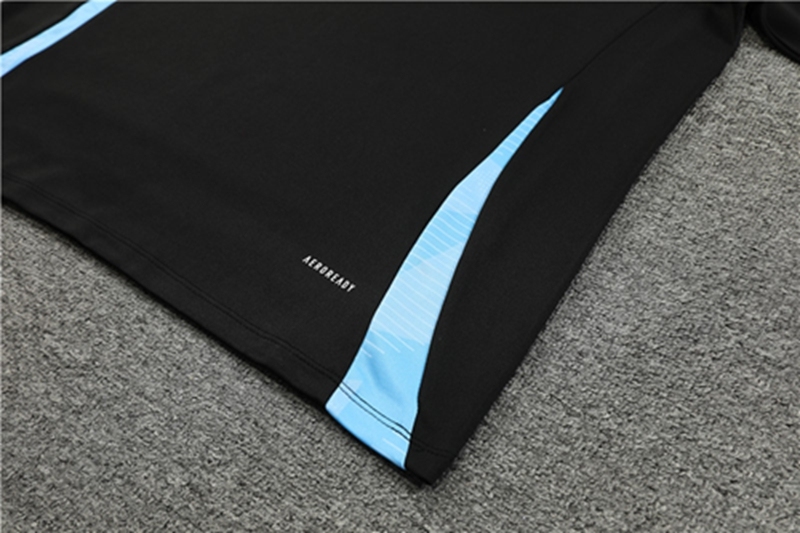 2024-25 Argentina Black Long Sleeve Training Suit