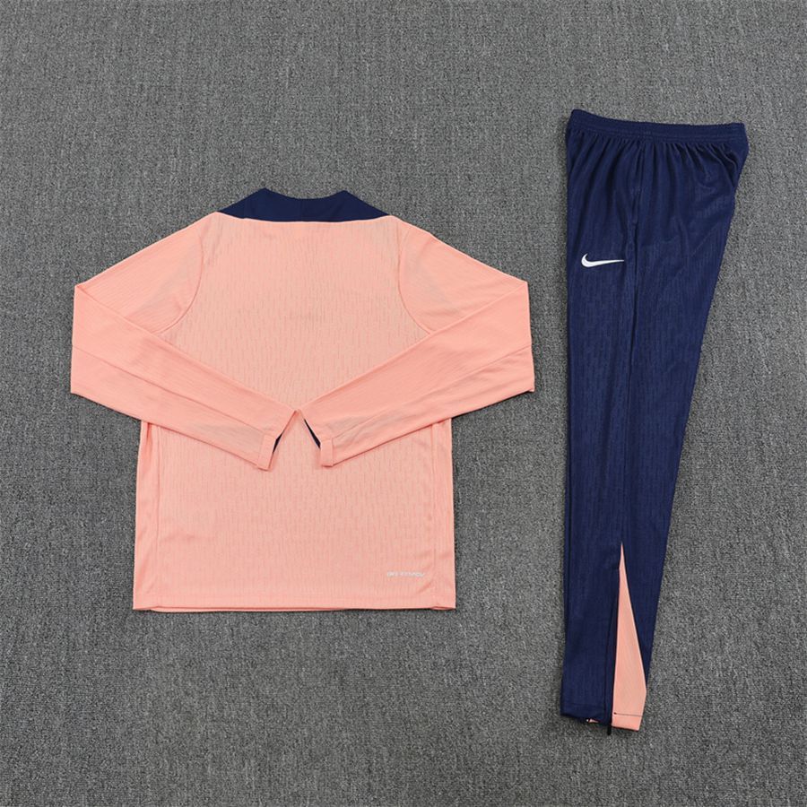 2025-26 Chelsea Light Pink [Player] Long Sleeve Training Suit