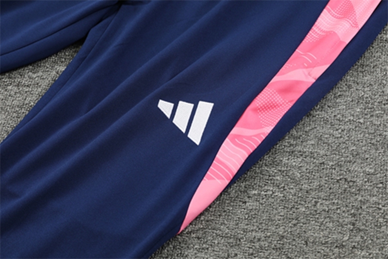 2024-25 Real Madrid Royal Blue Long Sleeve Training Suit