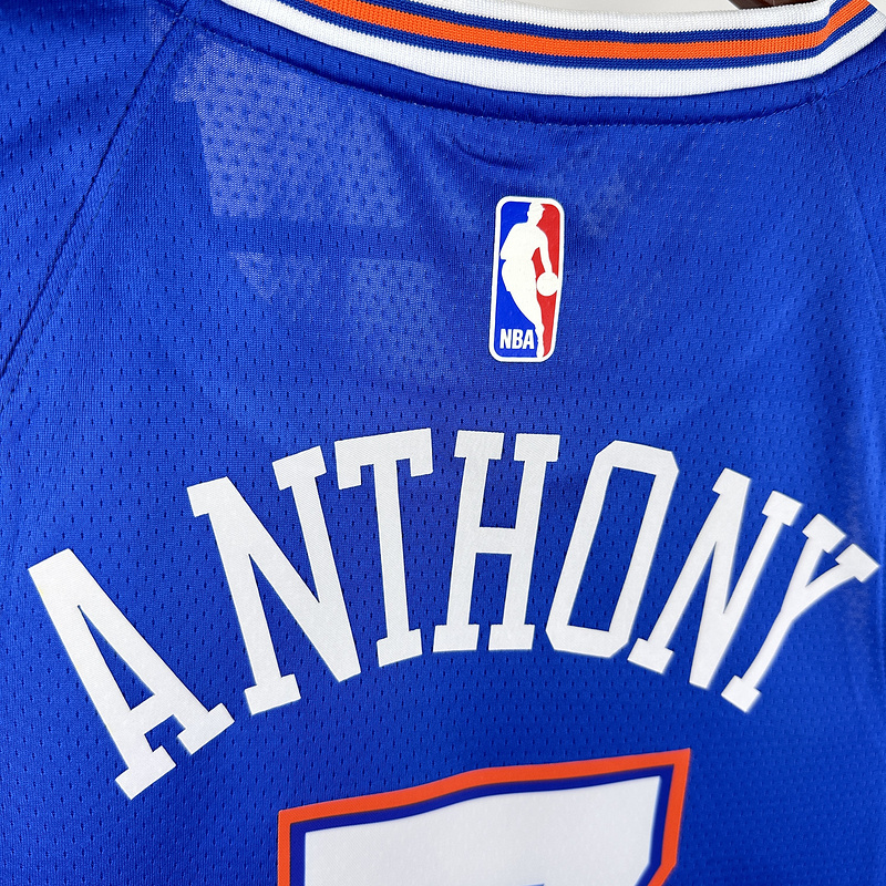 2021 New York Knicks 7 ANTHONY Basketball Jersey