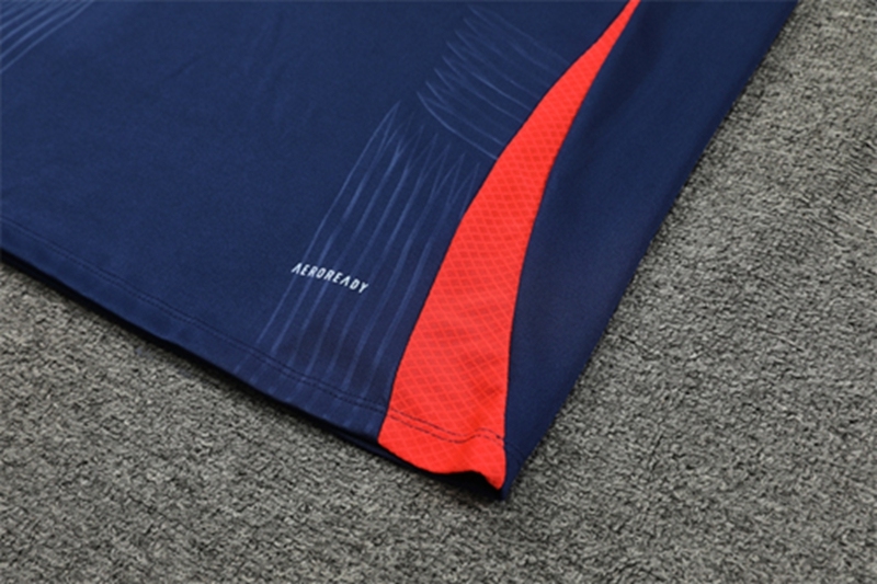 2024-25 Manchester United Royal Blue Long Sleeve Training Suit