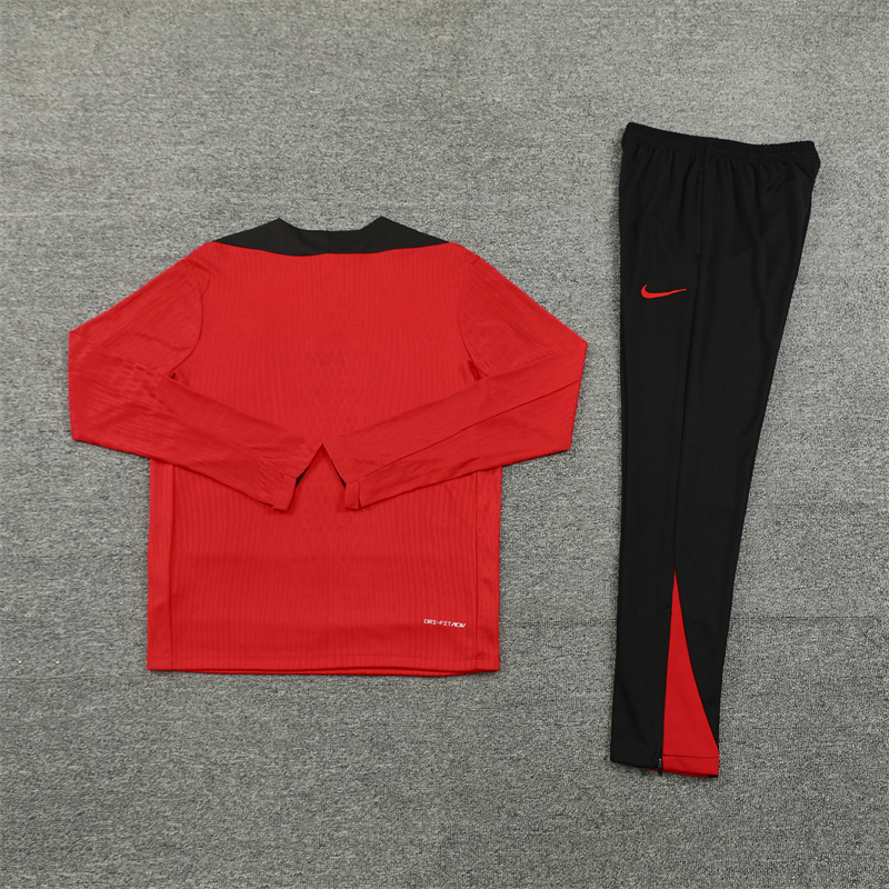2024-25 Liverpool Half-Pull Training Suit Jersey Set