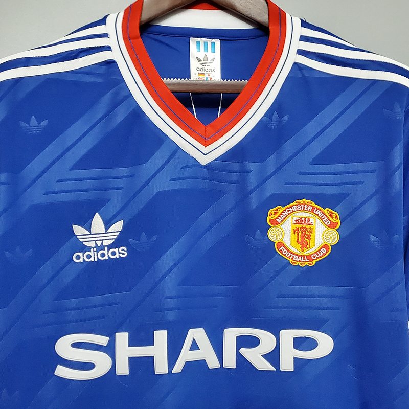Retro 1986-88 Manchester United third away Football jersey retro