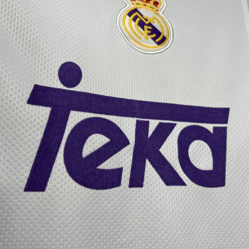 Retro 1997-98 Real Madrid home Football jersey retro