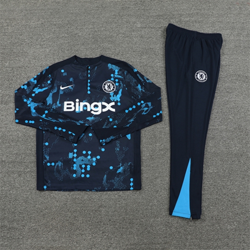 2024-25 Chelsea Royal Blue Long Sleeve Training Suit