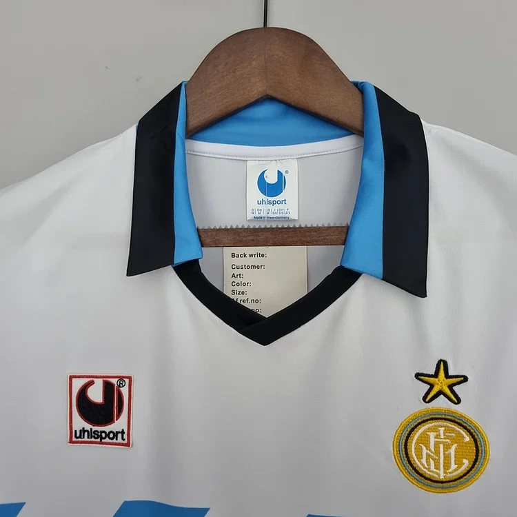 Retro 1990-91 Inter Milan away Football jersey retro
