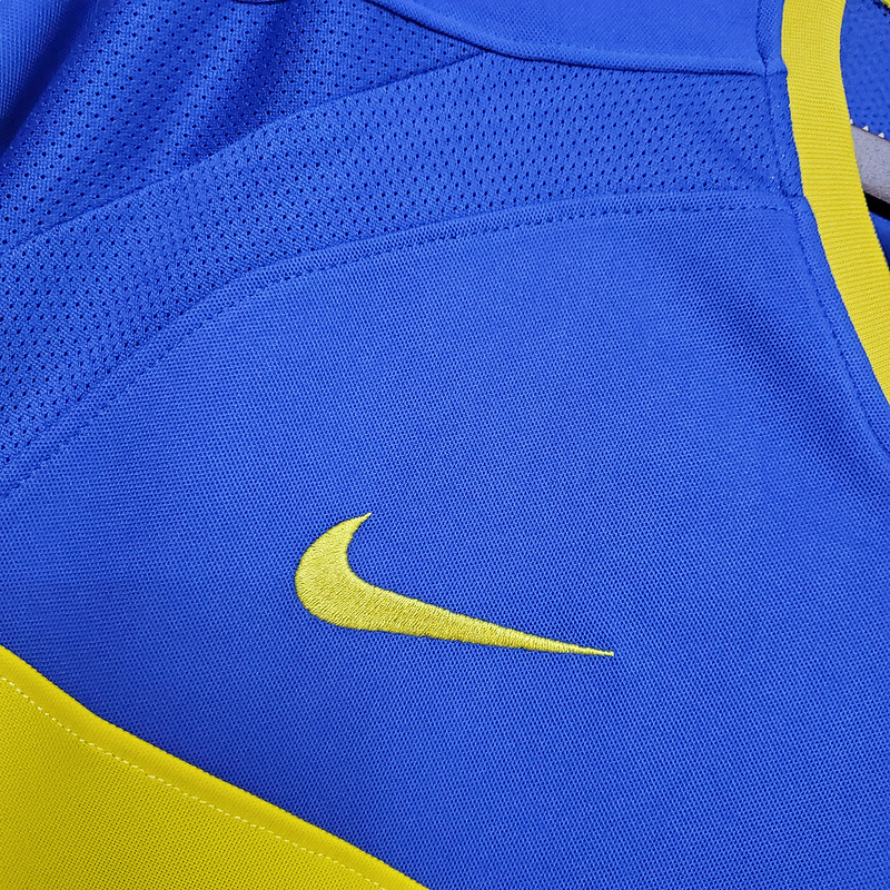 Retro 2003-04 Boca Juniors home Football jersey Retro