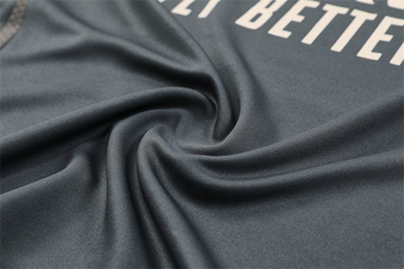 2024-25 Real Madrid Dark Grey Long Sleeve Training Suit