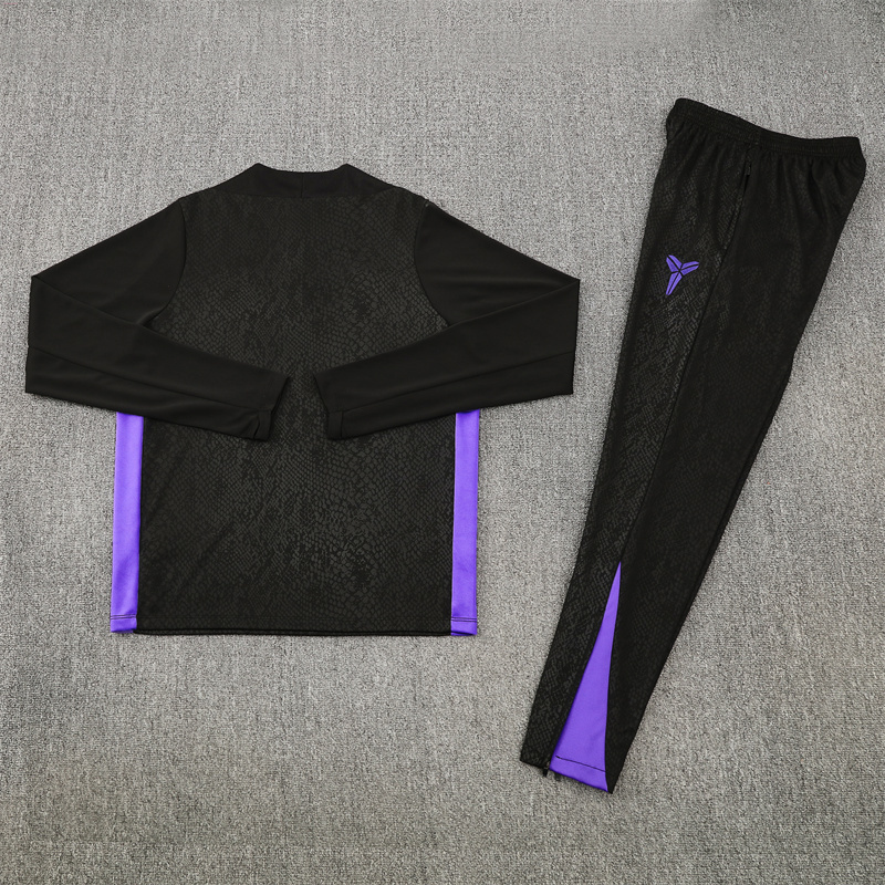 2025-26 Barcelona Half-Pull Training Suit Jersey Set