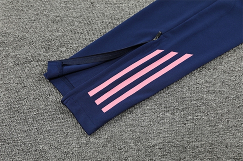 2024-25 Real Madrid Royal Blue Long Sleeve Training Suit