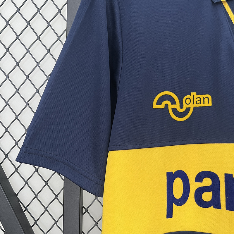 Retro 1994 Boca Juniors home Football jersey Retro