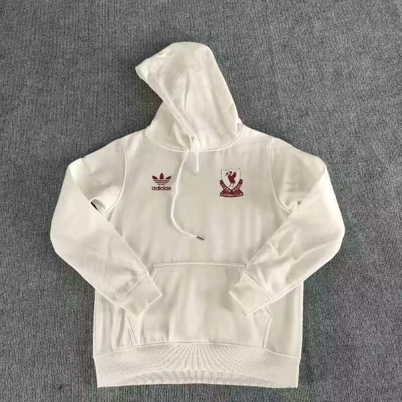 Liverpool Vintage white casual sweater.