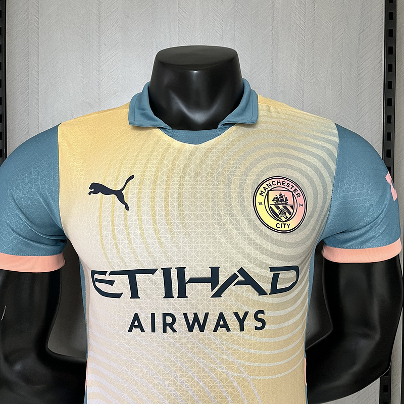 PLAYER 2024-25 Manchester City Fourth Away Football jersey
