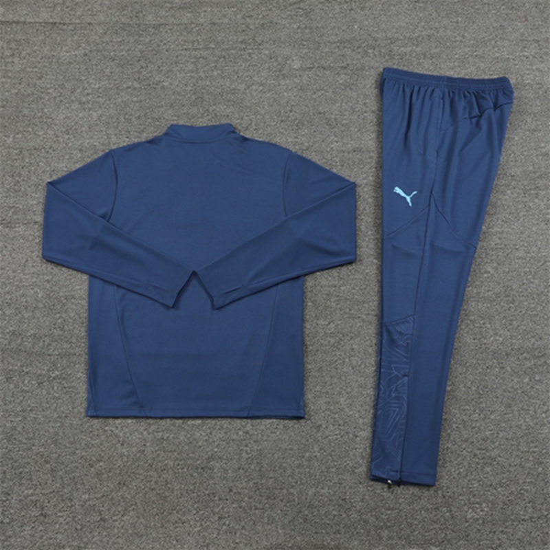 2024-25 Manchester City Royal Blue Long Sleeve Training Suit