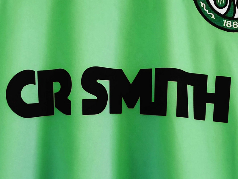 retro 1984-86 Celtic FC Green football jersey retro