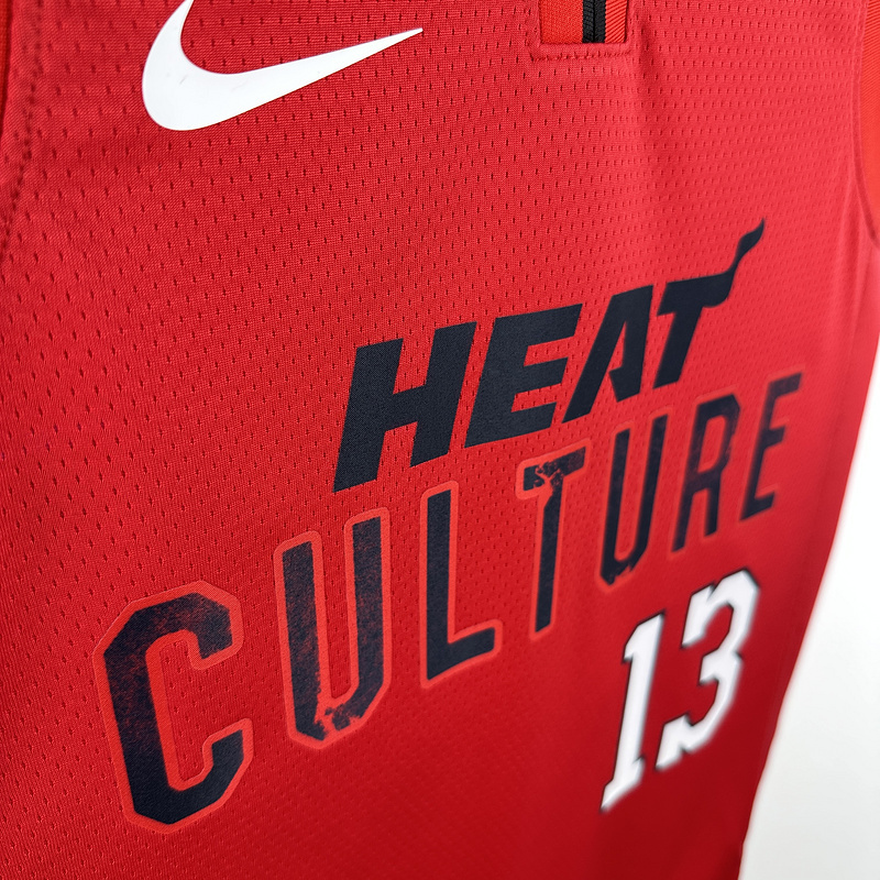 2025 NBA Miami Heat 13 ADEBAYO Basketball Jersey