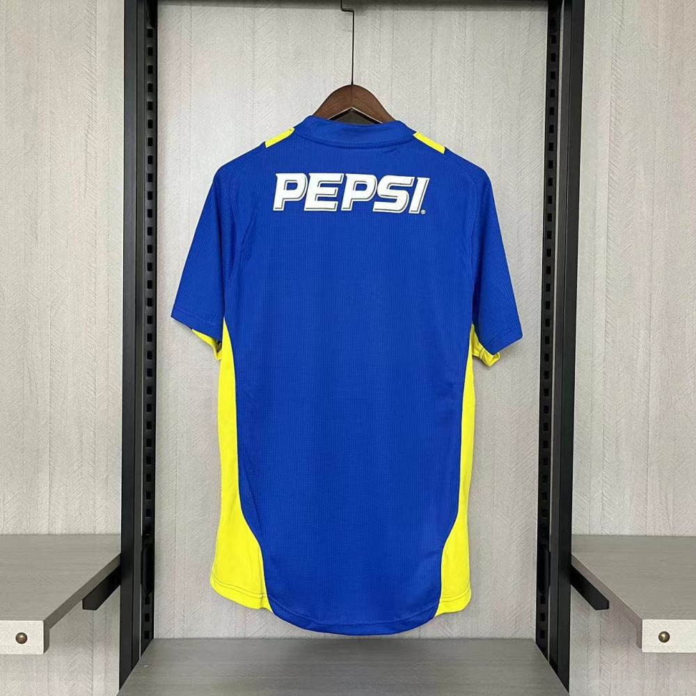 Retro 2004-05 Boca Juniors home Football jersey Retro