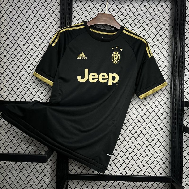 Retro 2015-16 juventus Thirds Away DYBALA POGBA MORATA Football jersey retro