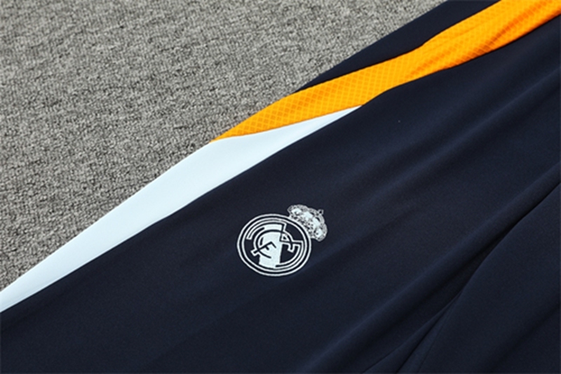 2024-25 Real Madrid Royal Blue Long Sleeve Training Suit