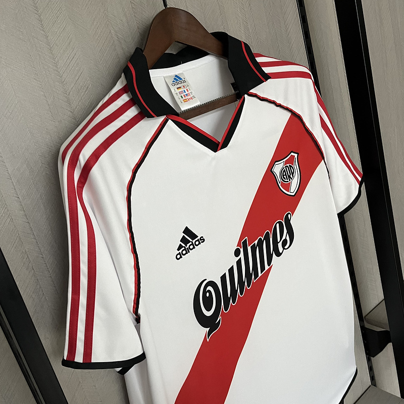 Retro 2000-01 River Plate Home Football Jersey retro