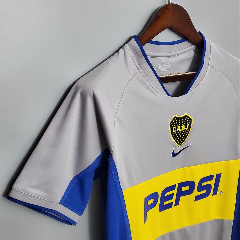Retro 2002 Boca Juniors away Football jersey Retro