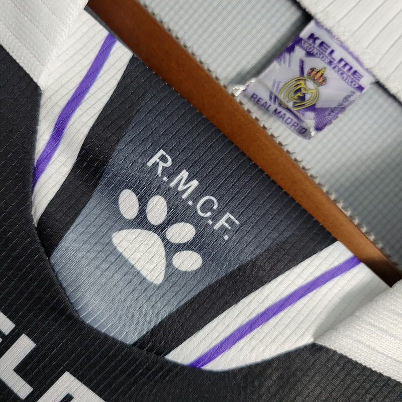 Retro 1997-98 Real Madrid 2 away Football jersey retro