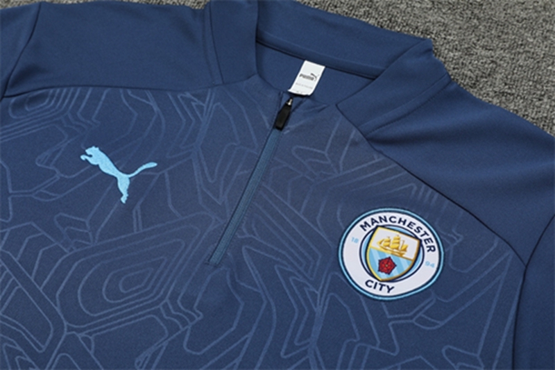 2024-25 Manchester City Royal Blue Long Sleeve Training Suit