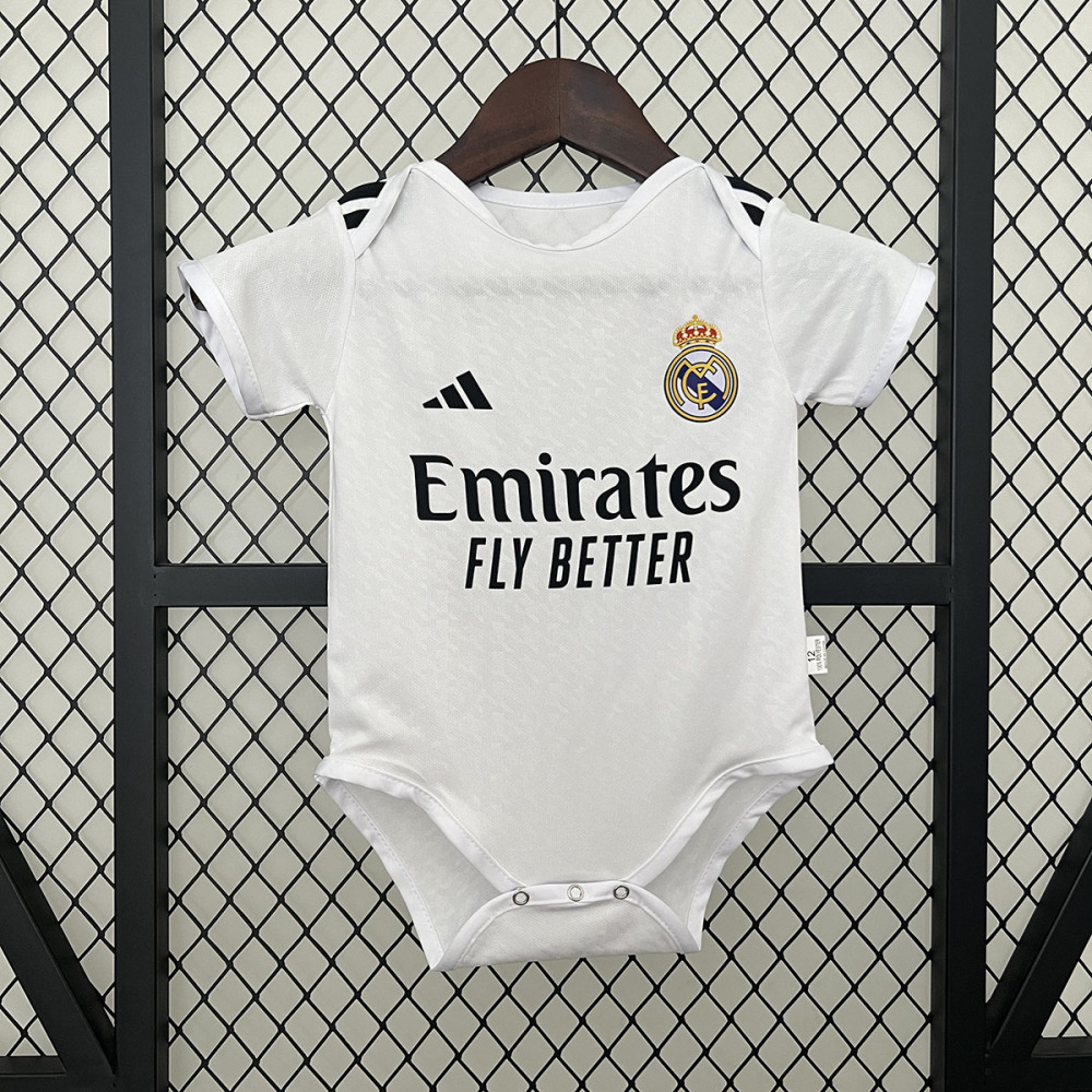 2024-25 Baby Real Madrid Home Football jersey